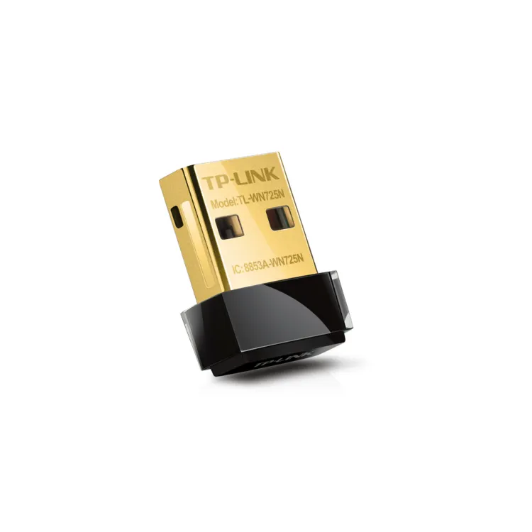 TP-LINK TL-WN725N Wi-Fi USB Adapter Nano size, USB 2.0, 1x interna antena
