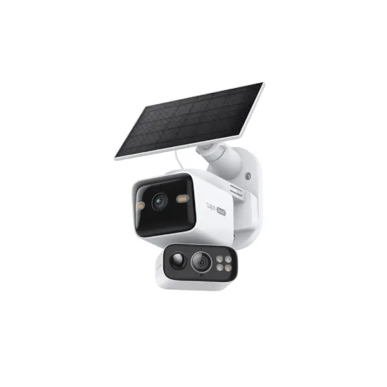 TP-LINK TAPO C645D KIT Dual 2K Solar-Powered Dual-Lens Pan/Tilt Security Camera Kit