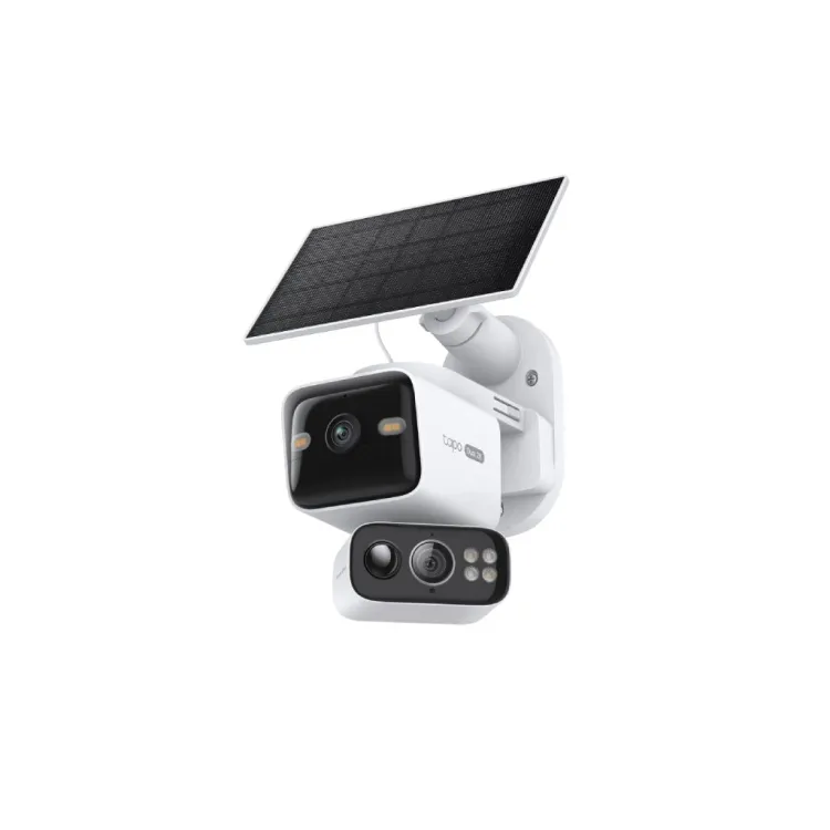TP-LINK TAPO C645D KIT Dual 2K Solar-Powered Dual-Lens Pan/Tilt Security Camera Kit