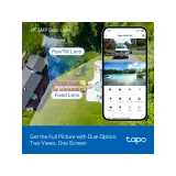 TP-LINK TAPO C645D KIT Dual 2K Solar-Powered Dual-Lens Pan/Tilt Security Camera Kit