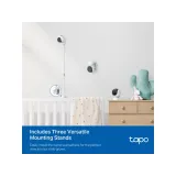 TP-LINK TAPO C840 Pan/Tilt Smart AI Baby Monitor 4MP + 2MP 1080p Dual Lens Live View