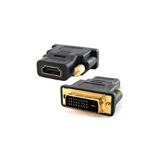 Adapter DVI-D Dual Link (M) - HDMI (F) crni