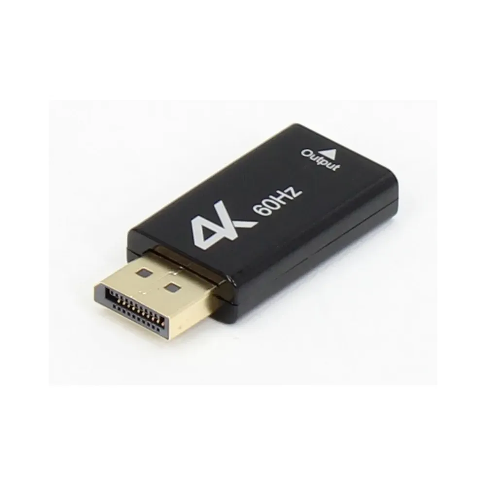 Adapter DisplayPort 1.4 (M) - HDMI 2.0 (F) crni