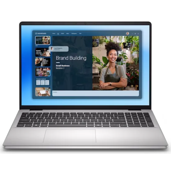 16 DC16251 16 inch FHD+ 300nits Core 5 120U 16GB 512GB SSD Backlit FP Win11Pro metalni silver laptop