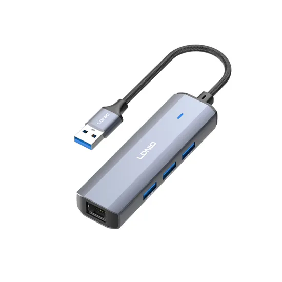 DS-124U Multifunkcionalni adapter 4 in 1 sivi