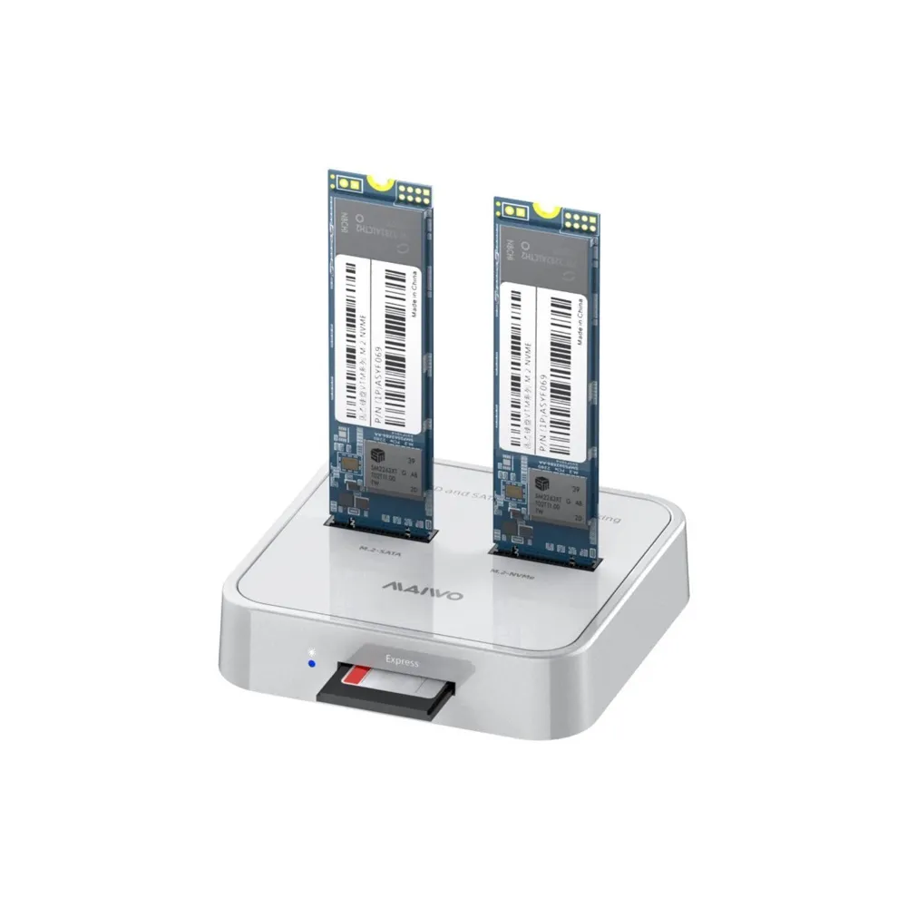 Docking station USB 3.1 tip C na 2 x M.2 (SATA & PCIe NvMe) K3016SD