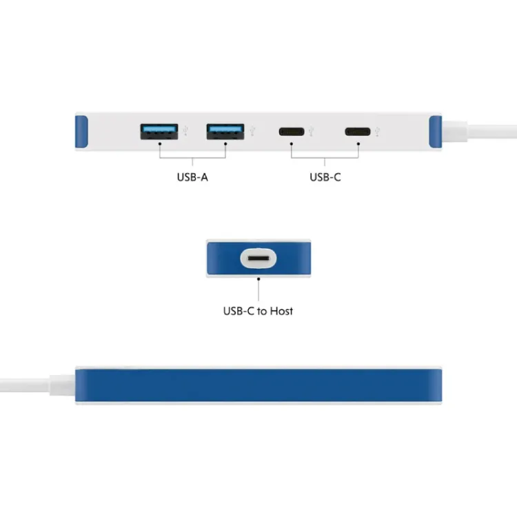 HyperDrive Flex 4 Port USB-C Combo Hub beli (HD5200BUGL)
