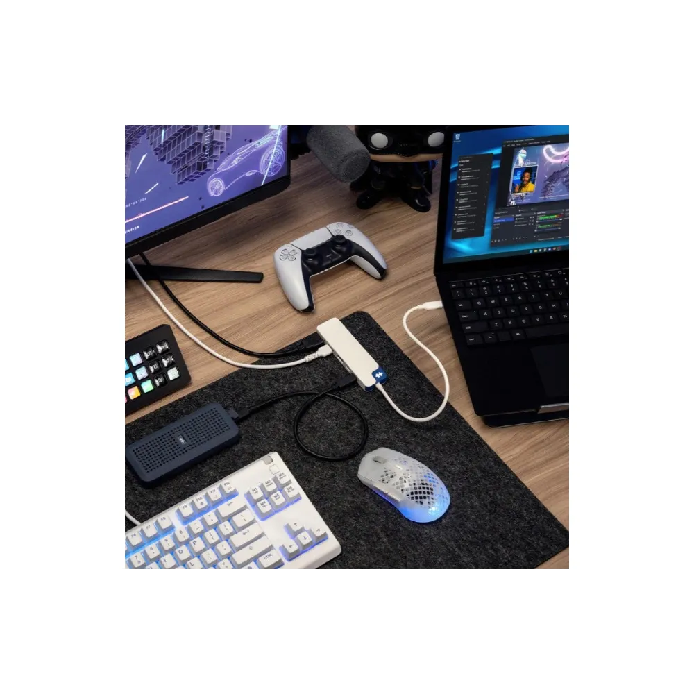 HyperDrive Flex 5 Port USB-C Hub beli (HD4101BUGL)