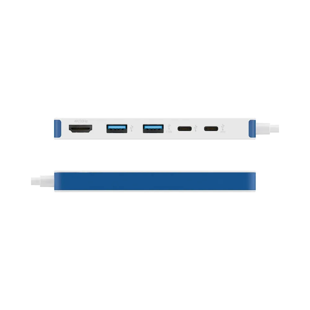 HyperDrive Flex 5 Port USB-C Hub beli (HD4101BUGL)