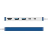 HyperDrive Flex 5 Port USB-C Hub beli (HD4101BUGL)