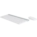 MK470 Wireless Desktop US bela tastatura + miš