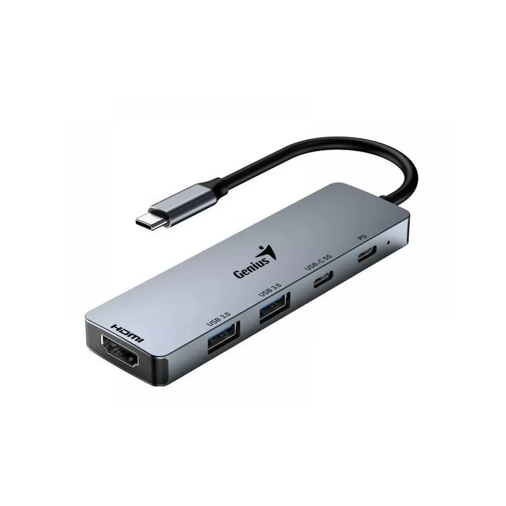 UH-500 5-in-1 USB Hub srebrni
