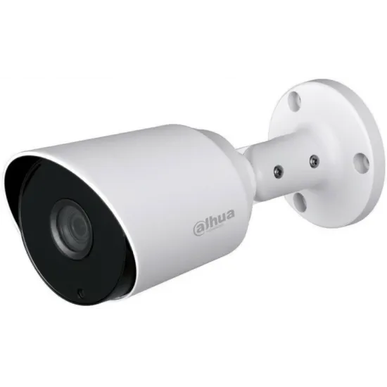Dahua Kamera 2MP HAC-HFW1200T-0280B-S6 Bullet, , DWDR, objektiv 2.8 mm, IR domet 30 m, Smart IR, IP67, napajanje 12VDC, crna boj