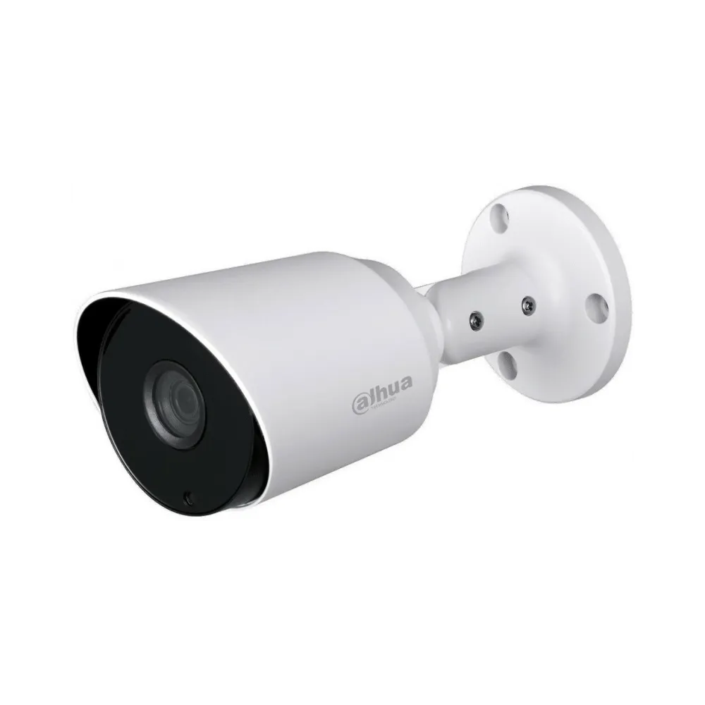 Dahua Kamera 2MP HAC-HFW1200T-0280B-S6 Bullet, , DWDR, objektiv 2.8 mm, IR domet 30 m, Smart IR, IP67, napajanje 12VDC, crna boj
