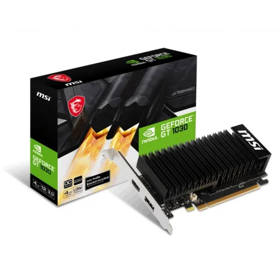 MSI VGA GT1030 4GB 4GHD4 LP OC DDR4,DP,HDMI