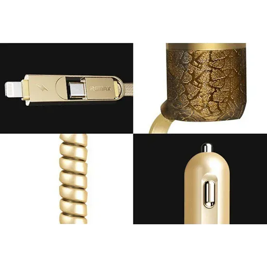 Auto punjač RCC-C103 3.4A za Iphone & Android