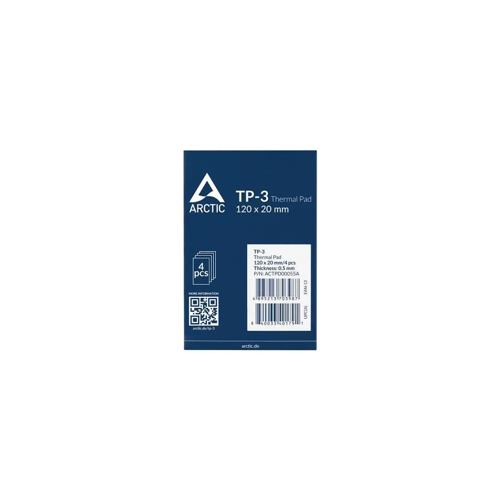 Arctic Cooling Termalni pad TP-3 Premium 120x20x1mm