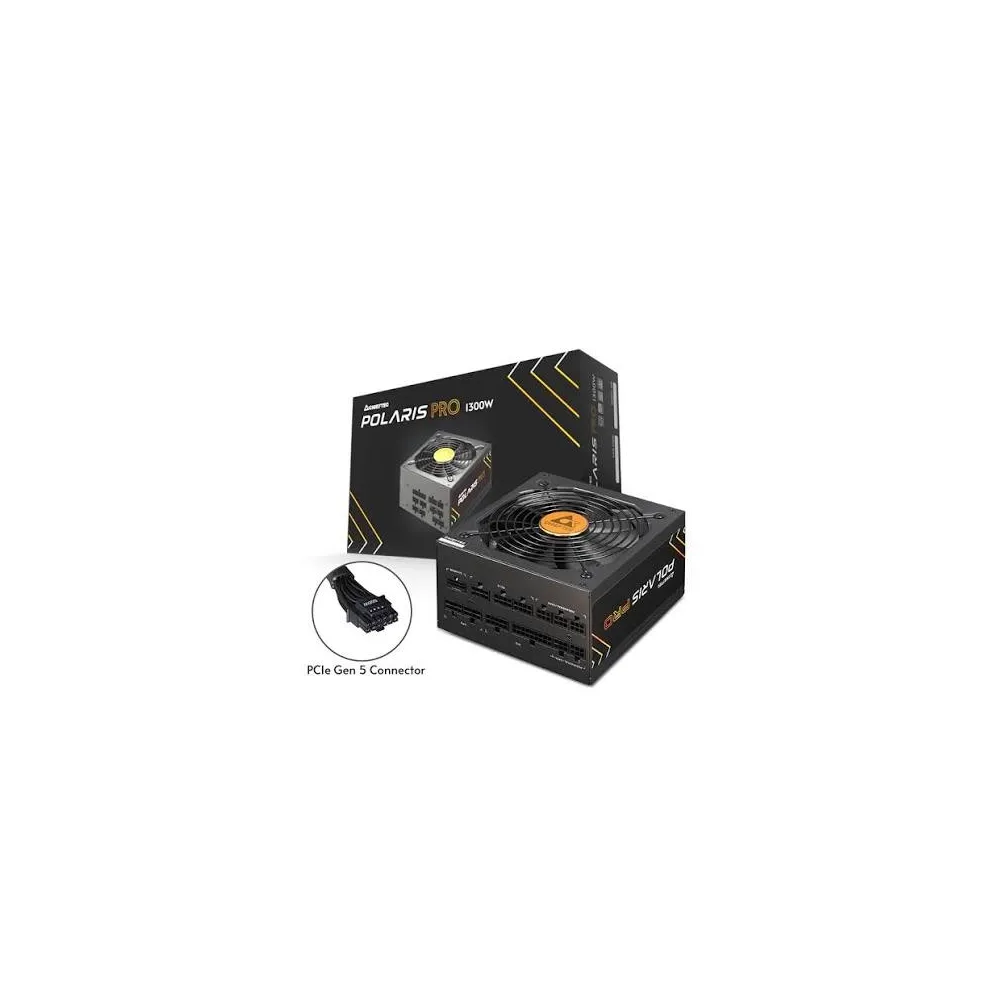 Chieftec 1300W ATX3.0 PCIe Gen5,80PLUS PLATINUM,cable-mgt,retail