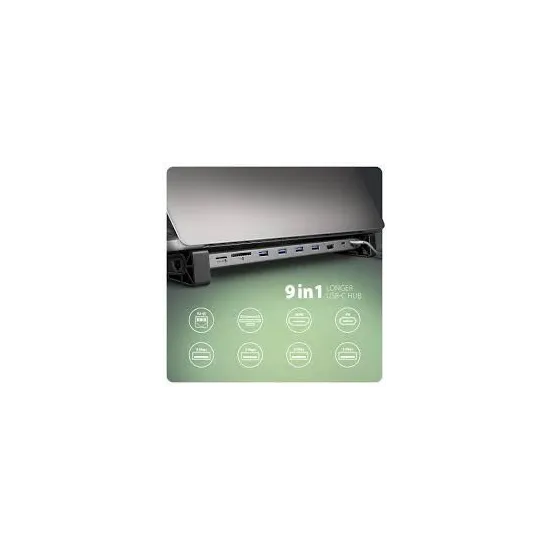 USBHUB4xUSB3.2(A/C),SATA/NVMe M.2,GLAN,HDMI,DP,SD/microSD,PD