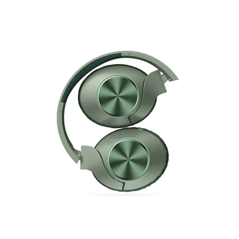 BH300 2Drumtek Wireless Type-C Charging slušalice sa mikrofonom zelene