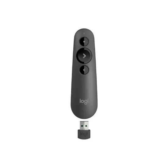 R500s LASER PRESENTATION REMOTE - GRAPHITE - 2.4GHZ/BT