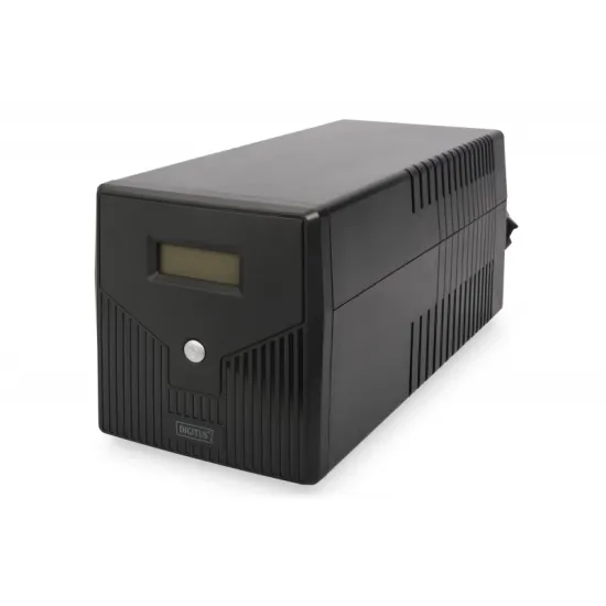 Digitus UPS Line-Interactive 1000VA/600W 12V/7Ah x2 battery,4x CEE 7/7,USB,RS232,RJ45,LCD
