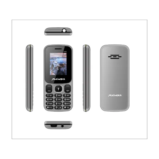 Fulmova M52 dual sim mobilni telefon, sivi