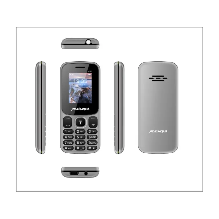 Fulmova M52 dual sim mobilni telefon, sivi
