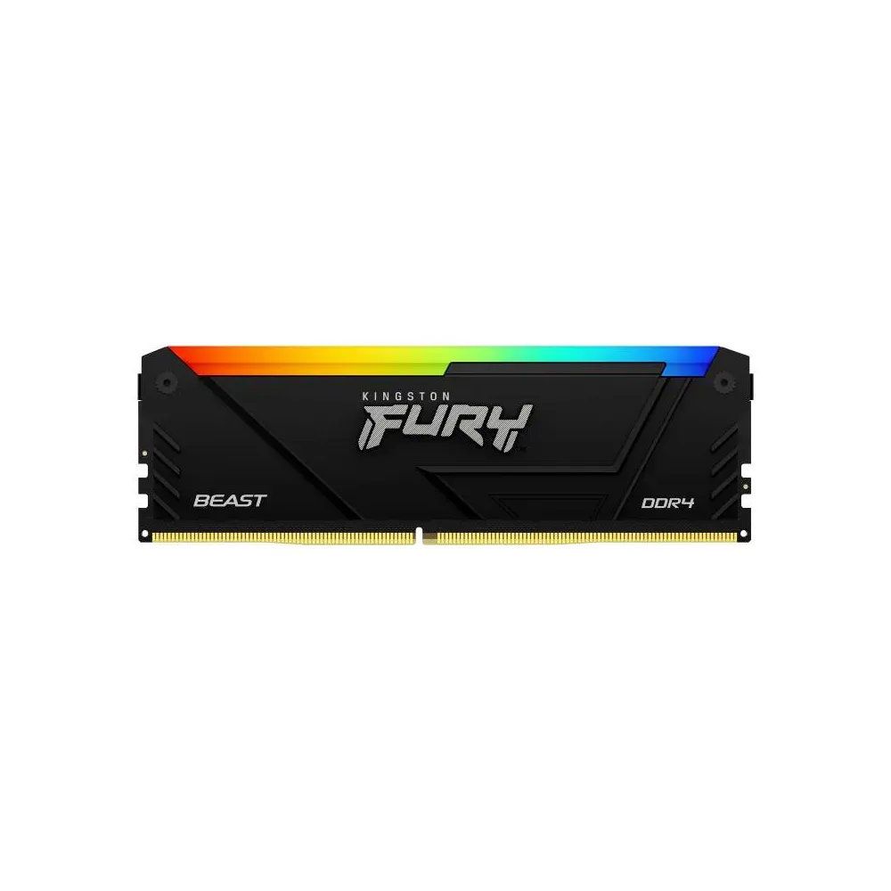 DIMM DDR4 16GB 3200MT/s KF432C16BB12A/16 FURY Beast RGB Black