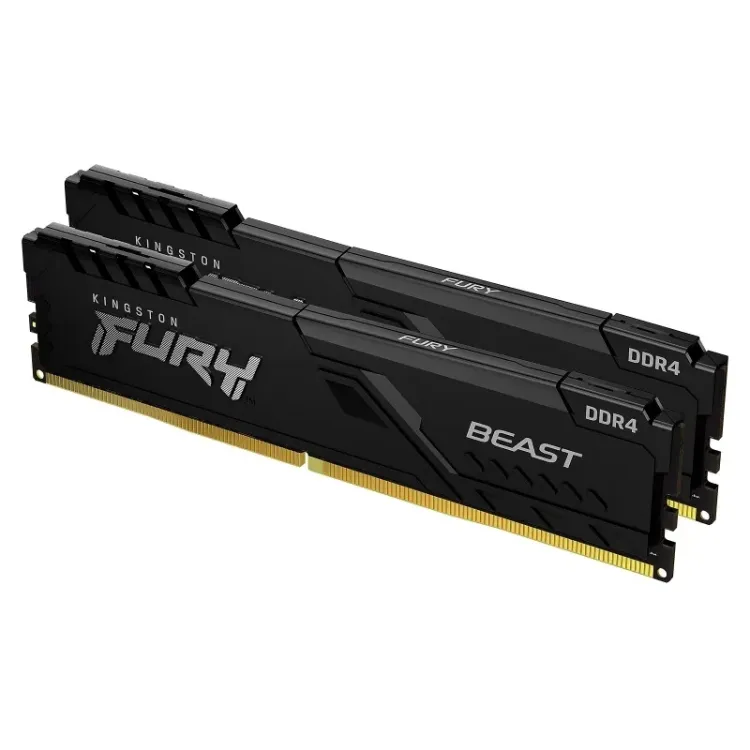 DIMM DDR4 64GB (2x32GB kit) 3200MT/s KF432C16BBK2/64 Fury Beast Black