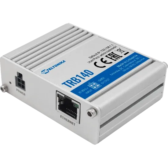 Teltonika Industrial TRB140 LTE, Cat 4 Gateway Board, Digital I/O, USB, RMS Support, including housing