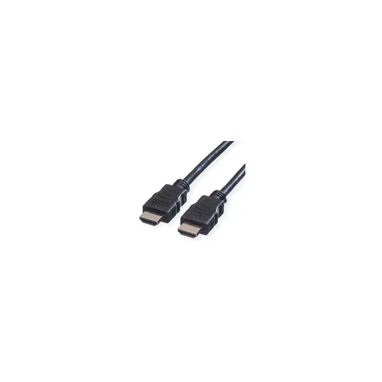 VALUE HDMI 4K High Speed kabl + Ethernet, M/M, 3840 x 2160 @30Hz (4K, Full HD), HDMI High Speed with Ethernet, 3 m, crni