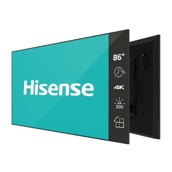 86 inča 86DM66D 4K UHD 500 nita Digital Signage Display - 24/7 Operation