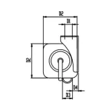 EL S 240 električno platno sa daljinskim upravljačem
