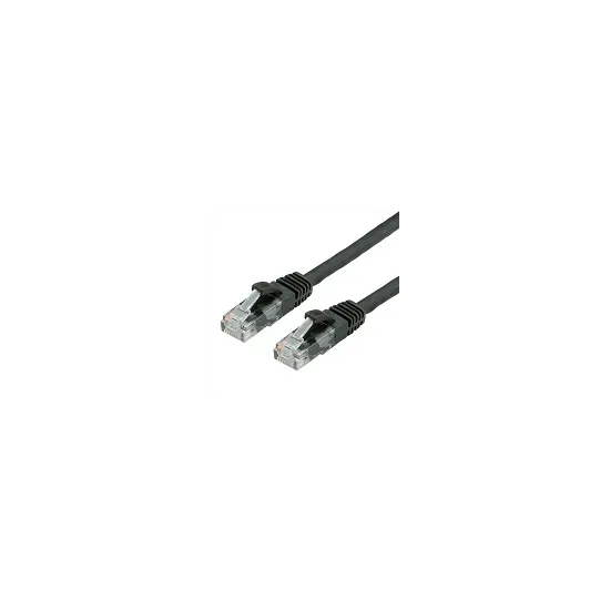 VALUE Cat.6 (Class E) UTP kabl, U/UTP, LS0H halogen-free 5m, crni