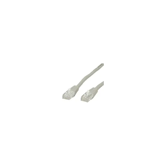 Value patch cable, Cat. 6, U/UTP, gray, 3m