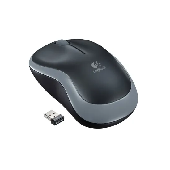 LOGITECH M185 Wireless Mouse for Notebook Swift Grey