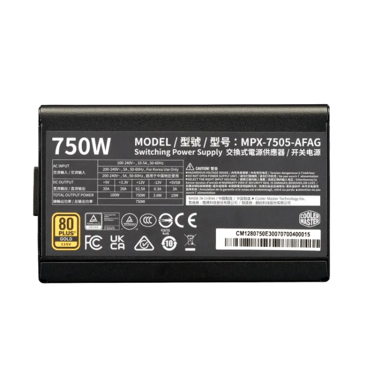 Elite Gold 750W napajanje (MPX-7505-AFAG-BEU) 5Y