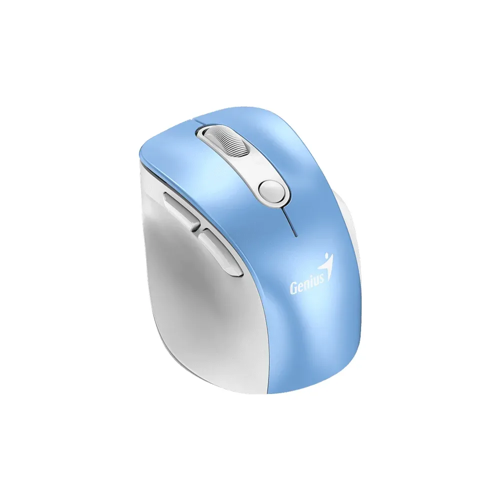 Ergo 9000S Pro Light Blue USB Bežični plavi miš