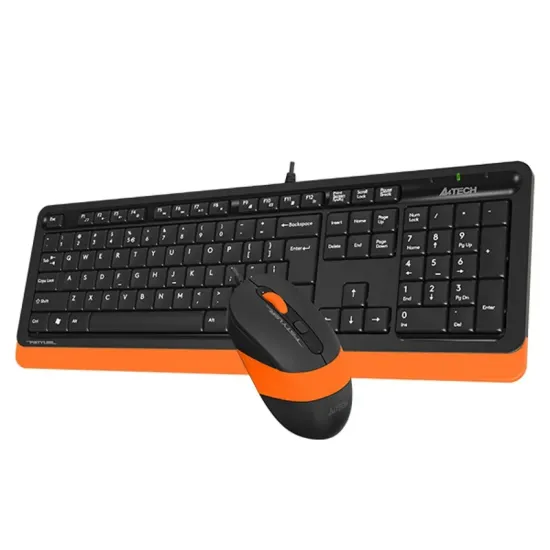 F1010 FSTYLER USB US narandžasta tastatura + USB narandžasti miš