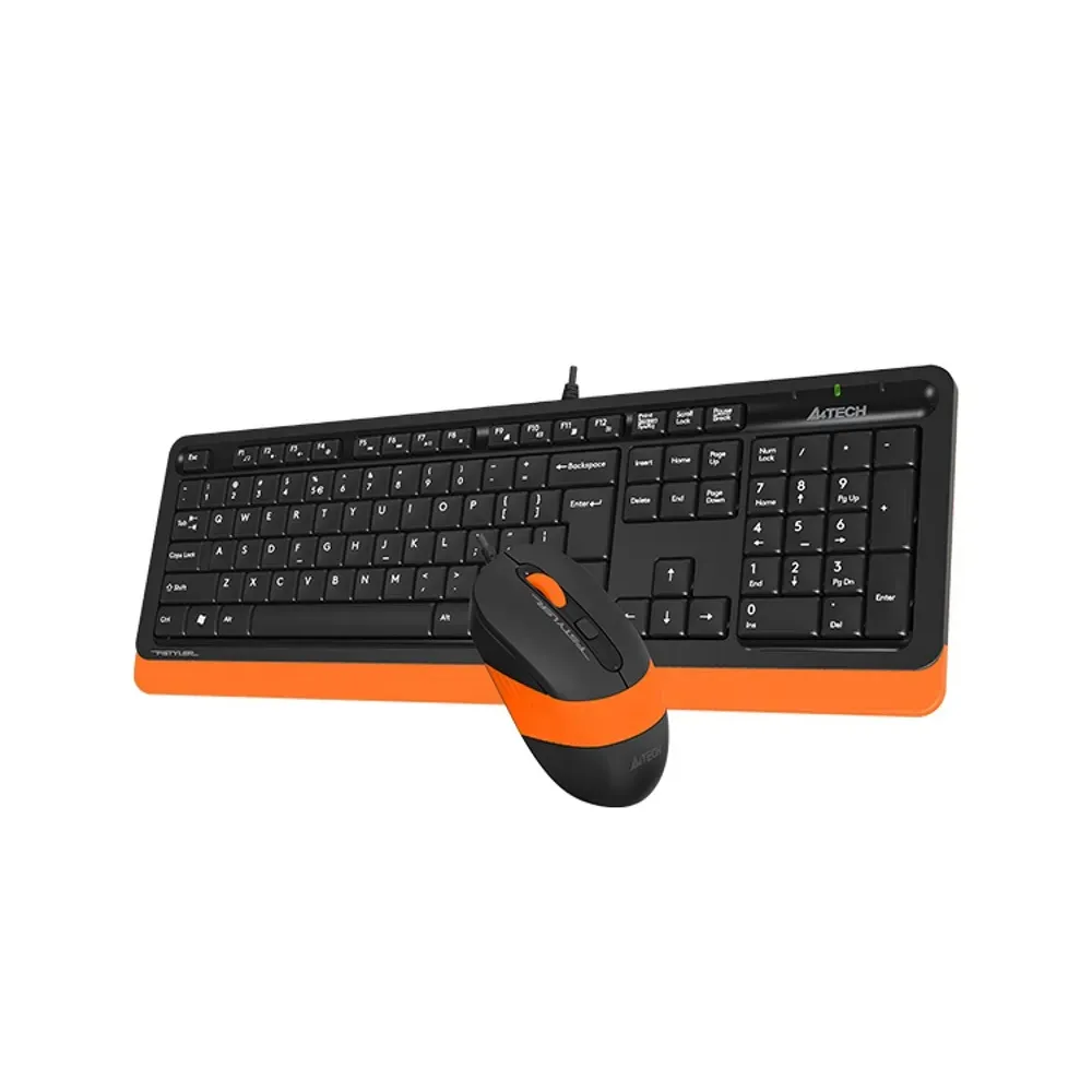 F1010 FSTYLER USB US narandžasta tastatura + USB narandžasti miš