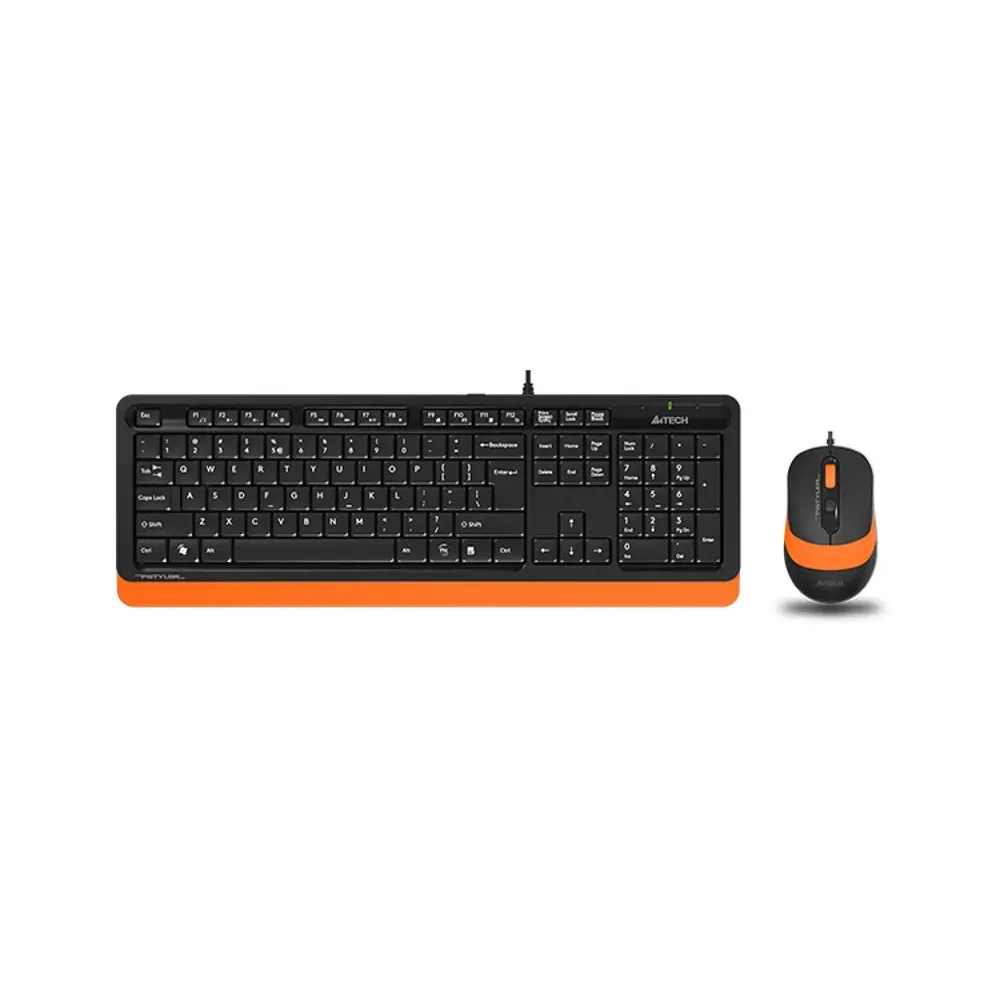 F1010 FSTYLER USB US narandžasta tastatura + USB narandžasti miš