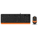 F1010 FSTYLER USB US narandžasta tastatura + USB narandžasti miš
