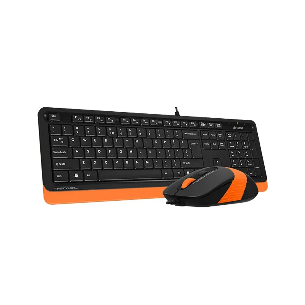 F1010 FSTYLER USB US narandžasta tastatura + USB narandžasti miš