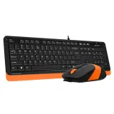 F1010 FSTYLER USB US narandžasta tastatura + USB narandžasti miš