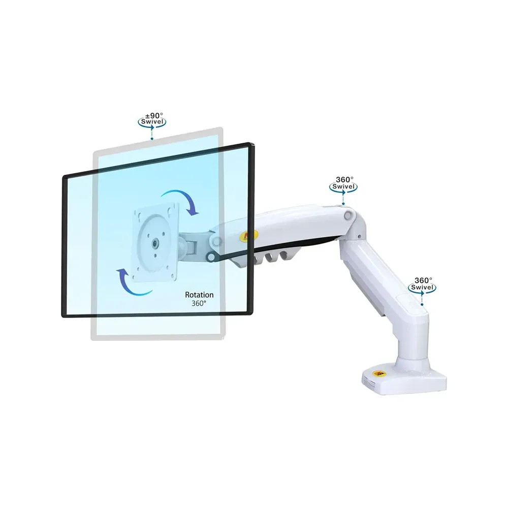 F80 stoni nosač za monitor beli 17-30 inča