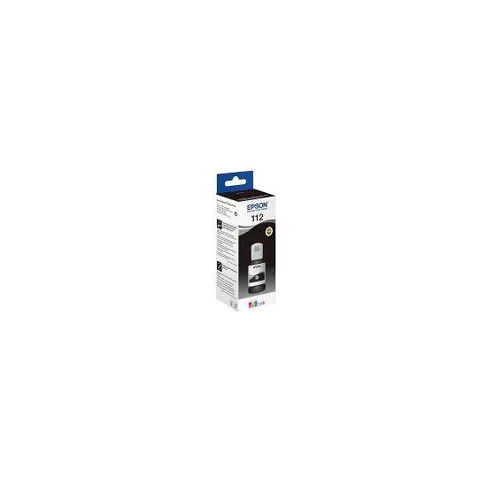 Epson EcoTank Ink Bottle Br.T112, Black, (127ml), 7500 str.- za EcoTank L15150, L15160, L6550, L6570, L6580, L11160, M15140