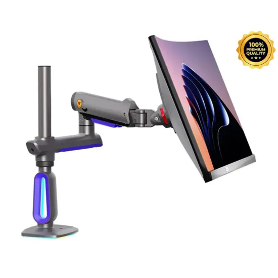 G80 Gaming stoni nosač za monitor mat crni