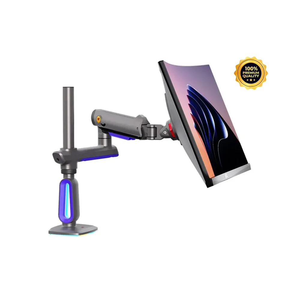 G80 Gaming stoni nosač za monitor mat crni