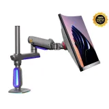 G80 Gaming stoni nosač za monitor mat crni